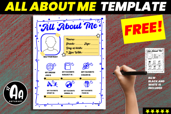 All About Me Free Poster Worksheets: A Comprehensive Evaluation for Educators