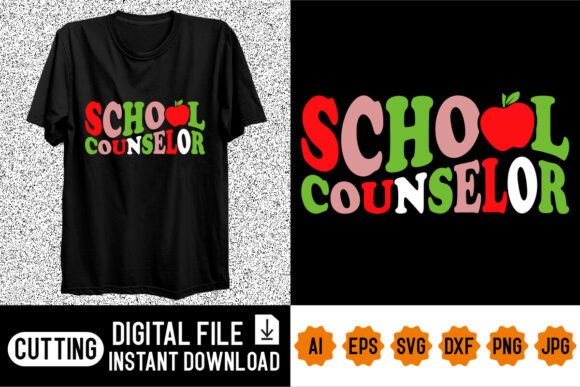Celebrating the Heart of the School: The Perfect School Counselor Shirt Design for 2025