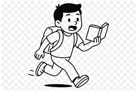 The Power of Visual Storytelling: How a Running Schoolboy with a Book Inspires Modern Education